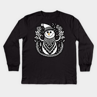 Frosty Kids Long Sleeve T-Shirt